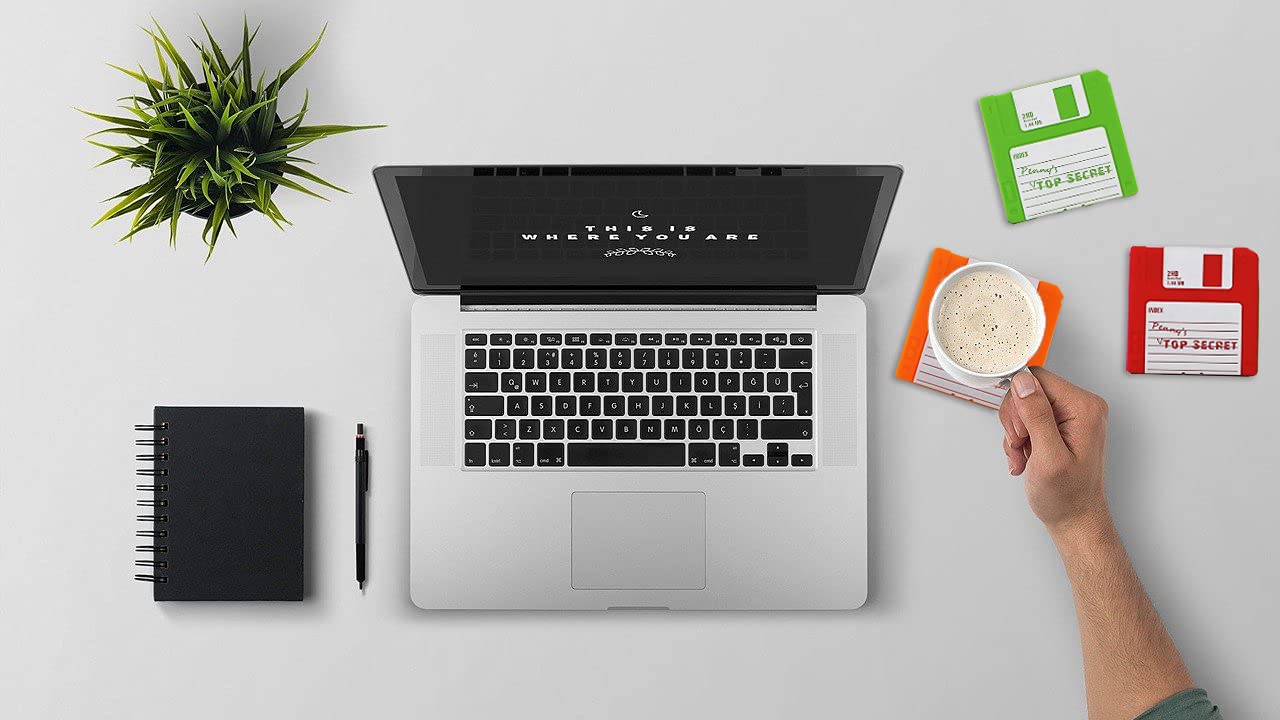 Apple ガラス フロッピー コースター ヴィンテージ 台湾グリーンクラフト] 台湾オールドグラス レトロガラス